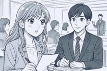 仕事中に何度も目が合う！男性が職場で出す「本命サイン」の真実