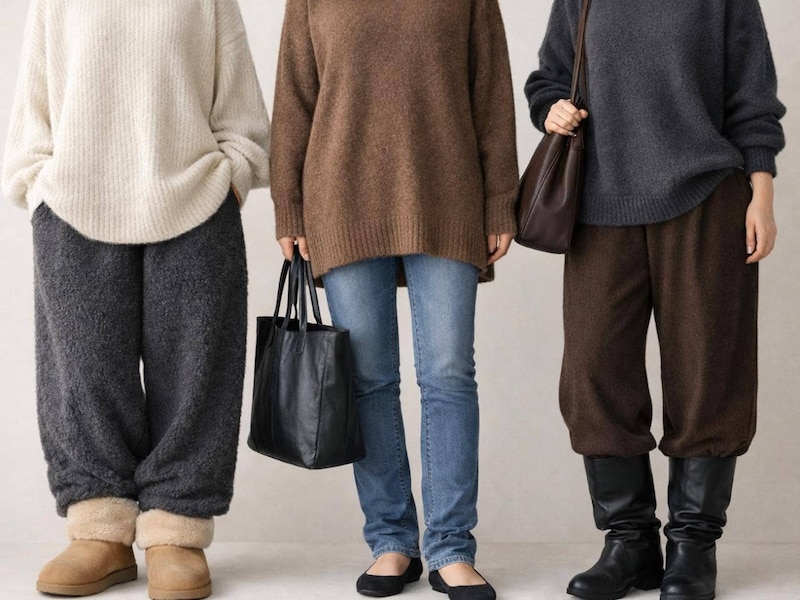おしゃれのつもりが“おば見え”に？冬定番の『ニット×パンツ合わせ』が“時代遅れ”に見える理由