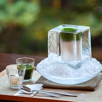 【ハイアット リージェンシー 京都】ラグジュアリーな“氷の器”でいただくアイス抹茶ラテとコールドブリューコーヒー