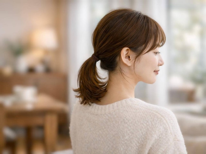 年始は“頑張らない”がちょうどいい。  急なお出かけ・来客でも好印象な「大人の簡単ヘアアレンジ」