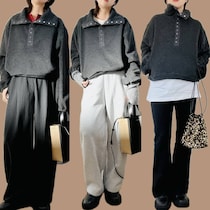 ニットより気軽でずっと暖かい。年末年始のワンマイルに最強な「大人のフリーストップス」活用術