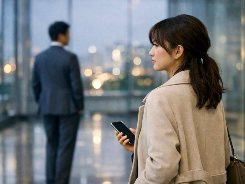 「実は結婚してる」「キスしてから言う?」上司との淡い恋が静かに終わった夜