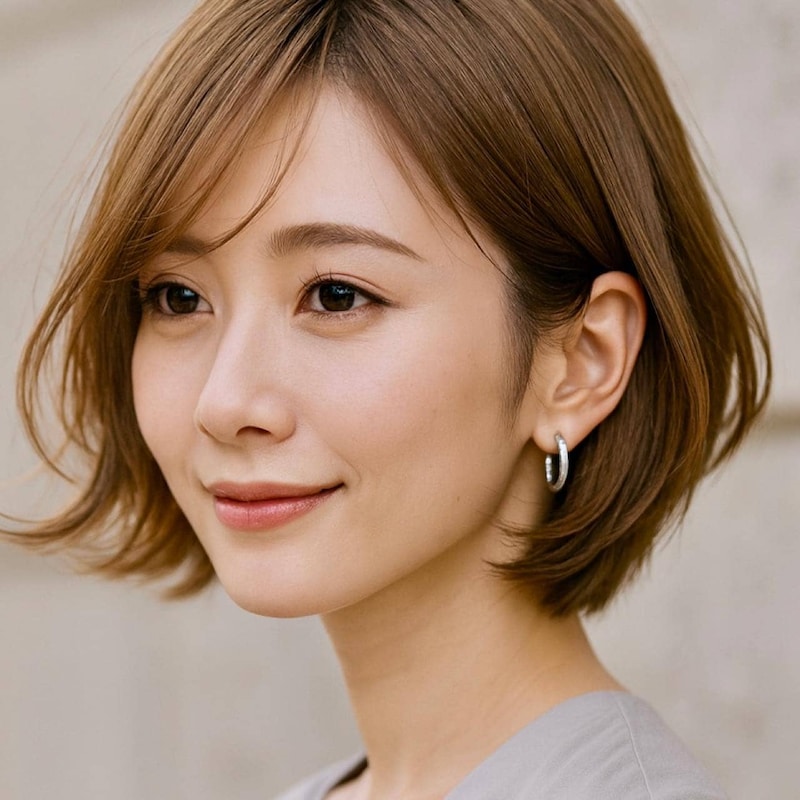 髪が細くなってきた大人世代の最適解。軽やかで小顔効果バッチリ【最旬レイヤーヘア】