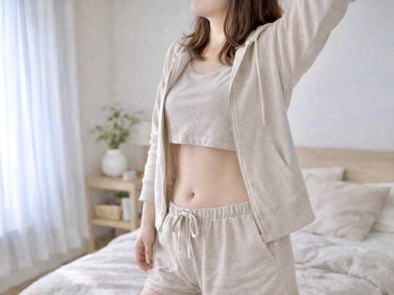 腰まわりの贅肉が落ちにくい40代へ。１日５セット【体幹が目覚める】簡単ポーズ