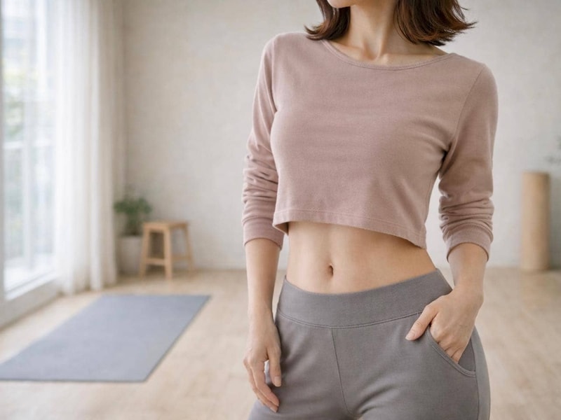 下腹より“腰横”が気になる人に。1日1セットで始める【くびれリセット】簡単ポーズ