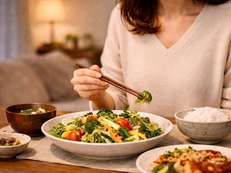 【２ヶ月で−1.7kg】ルールは「野菜を最初に！」のみ。食べる順番を変える“簡単ダイエット習慣”