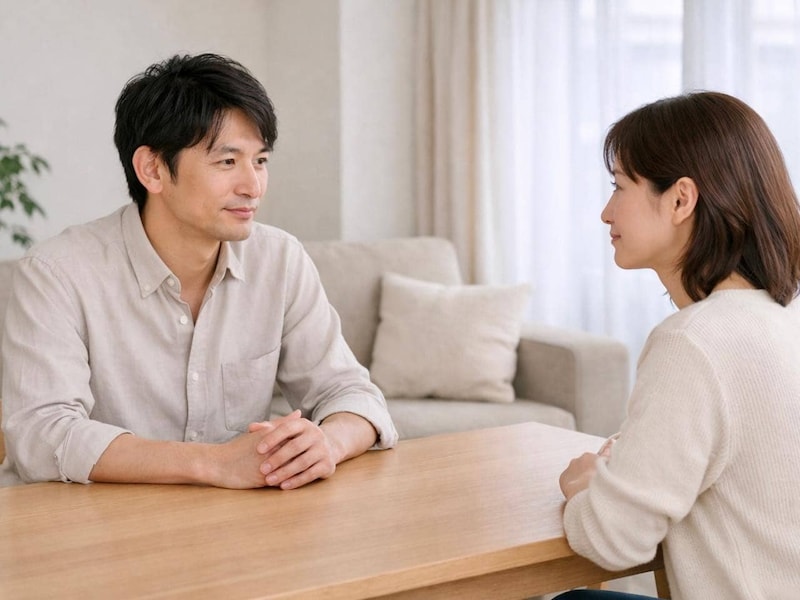 いつも彼の対応は穏やか。一方的に感情をぶつけてこないのは“本命サイン”