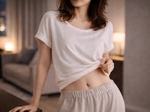 お腹の見た目印象の決め手はこれ。１日３回【くびれを仕込む】大人のための簡単ポーズ