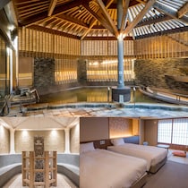 広いお風呂とサウナが魅力【函館・湯の川温泉 ホテル万惣】はのんびり過ごす温泉宿