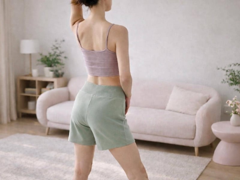 背中が伸びるだけで若返った雰囲気に。１日３分【姿勢リセット＆細見えが叶う】簡単ポーズ