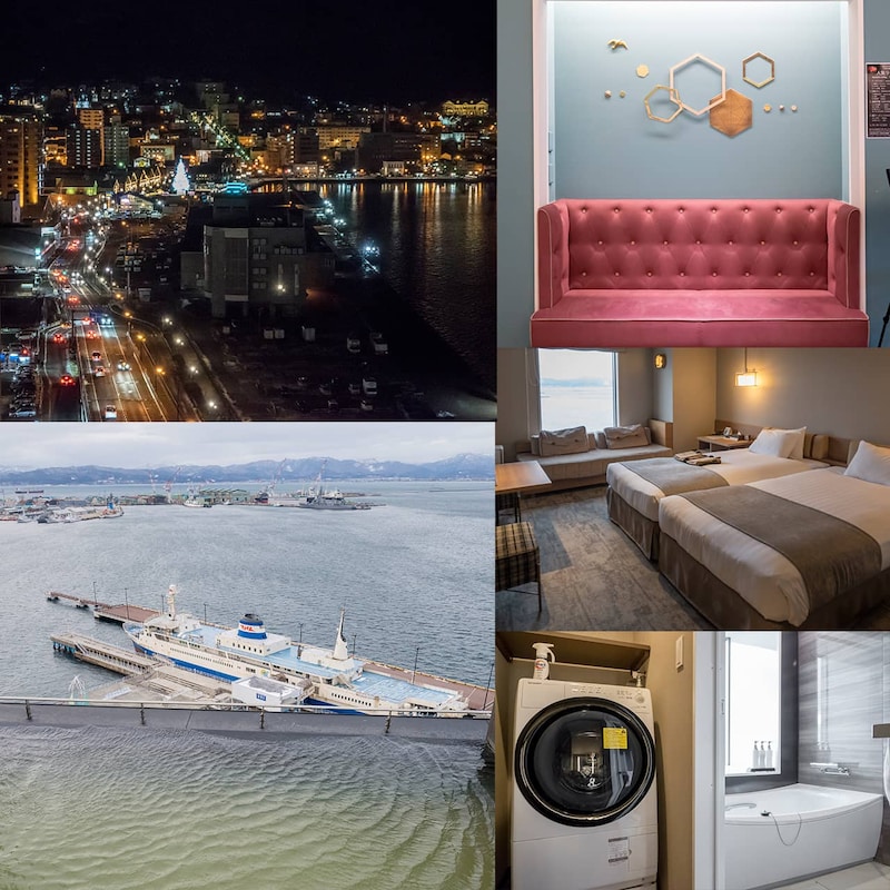 露天風呂やラウンジが眺望抜群【東急ステイ函館朝市 灯の湯】リファの備品にもこだわるハイコスパなホテル