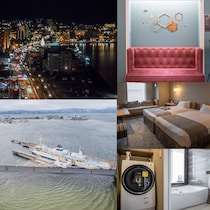 露天風呂やラウンジが眺望抜群【東急ステイ函館朝市 灯の湯】リファの備品にもこだわるハイコスパなホテル