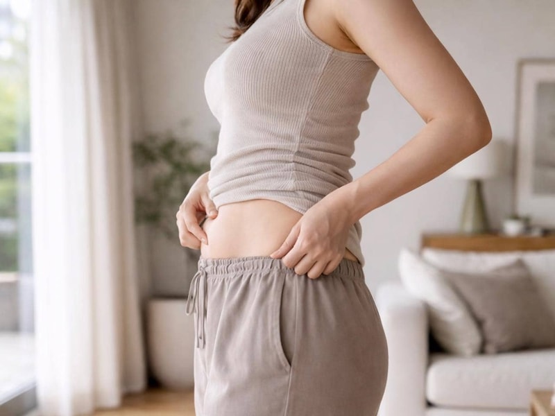 下腹だけ落ちなくなるのはなぜ？大人世代が悩まされる「脂肪のつき方の変化」