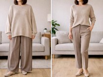 体型カバーのつもりが「おば見え」の原因に。40代・50代に“ゆる×ゆるコーデ”がNGな理由