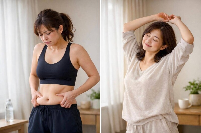 すぐリバウンドする人と、体型が安定する人。その差は“やり方”ではなく習慣です