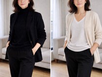 全身“黒”で安心しきってない？40代・50代の顔色が沈む「黒頼みコーデ」問題