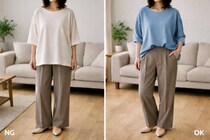 「なんだか腰まわりがもたつく…」40代・50代が見直すべき“トップスの裾処理”問題