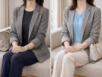 印象も存在感も薄くなるだけ…。40代・50代が陥りやすい“無難カラー依存コーデ”とは