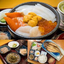 函館朝市で朝ごはん。19店･約65種類以上から選べる【東急ステイ函館朝市 灯の湯】の朝食