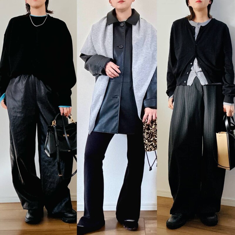 黒でまとめてるだけじゃアカ抜けない？40代“地味見え”を回避する「黒コーデ」更新ルール