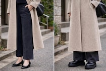 「ロングコートが似合わない…」の原因は足元にあり。40代・50代が見直すべき“丈バランス”の正解