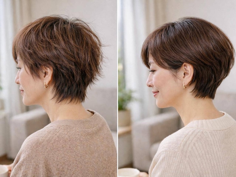 軽くしたはずが重たく見える。40代・50代のショートヘアが野暮ったくなる“削りすぎ”問題