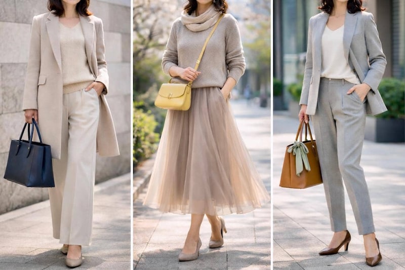 まだ冬服のまま?「センスがいい」と褒められる40代・50代の春先コーデ術