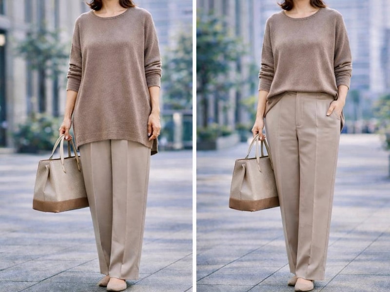 若見えする人はやらない。体型カバーのつもりが“おば見え”につながる40代からの「服選び」