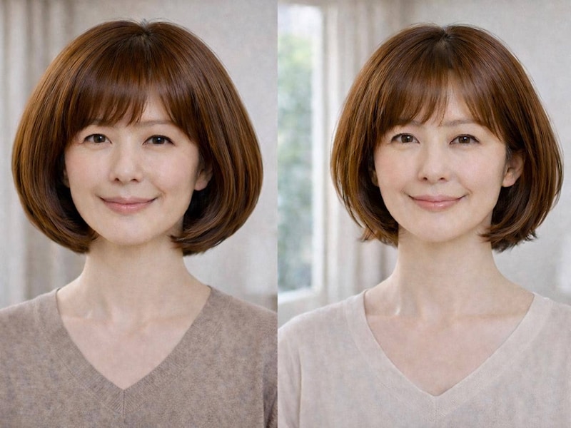 内巻きにしておけば安心?40代・50代の内巻きボブが古見えするのは“丸まりすぎ”が原因