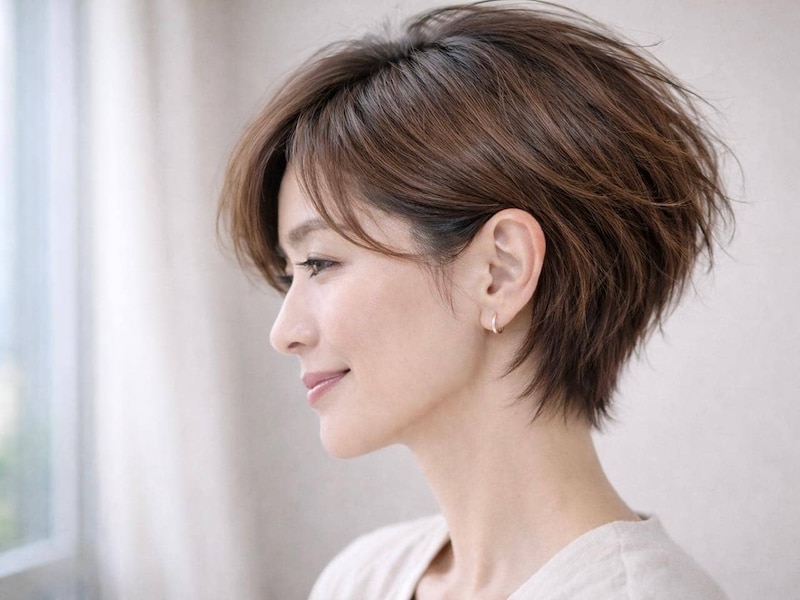 耳かけだけで印象に差がつく?2026春ショートヘアの更新ポイント【スタイリング編】