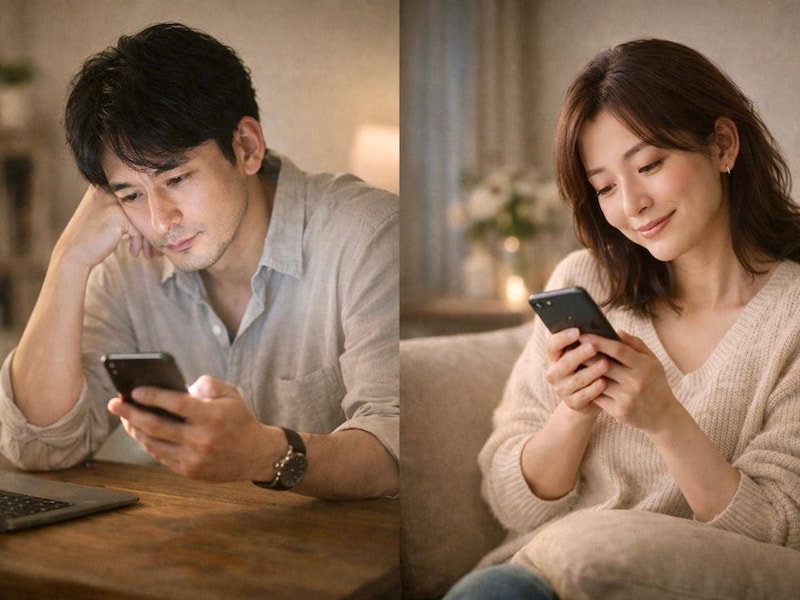 LINEは頻度よりも内容に注目。男性の本命サインは“やり取りの質”に出る