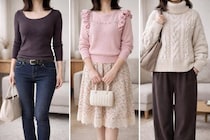 おしゃれのつもりが“おば見え”。今すぐ見直したい「時代遅れになりやすい春ニット」３選