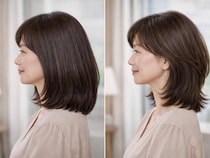 軽くしたつもりなのに重い？40代・50代のミディアムヘアが古見えする“レイヤーの高さ”問題