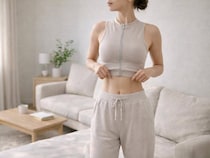 体幹から整えて細見えする体へ。１日５セット【下腹と腰の境目が変わる】簡単エクササイズ