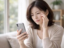 スマホの文字がぼやける…。40代以降に始まる“視力変化”のサイン