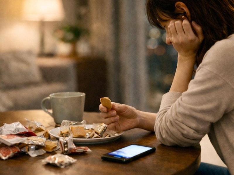 ダイエットを頑張っているのに夜に食べてしまう…。40代女性が陥った“ストレス食い”の背景