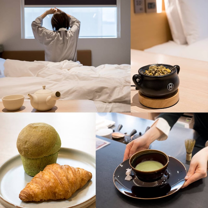 “お茶と眠り” で心と体を整える人気プランが【ホテル1899東京】でさらに深化。茶葉を使った朝食も美味