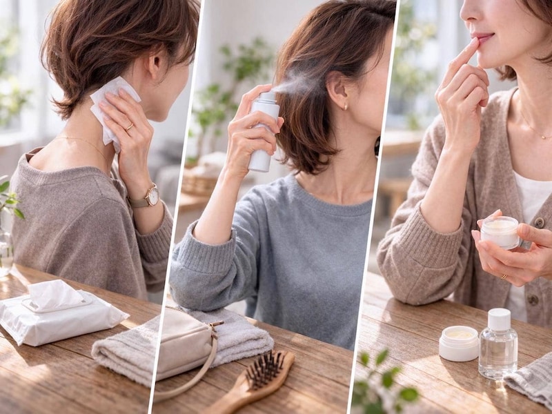 断水・停電でも清潔を保てる。大人世代の“水なし美容ケア”の知識 #知り続ける