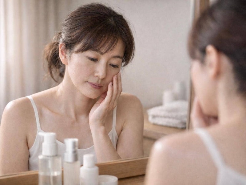 昔より肌の状態が安定しない？40代から“肌のゆらぎ”が増える理由