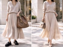 服は今っぽいのにおば見えしてない？大人世代の若見えは「小物バランス」が決め手