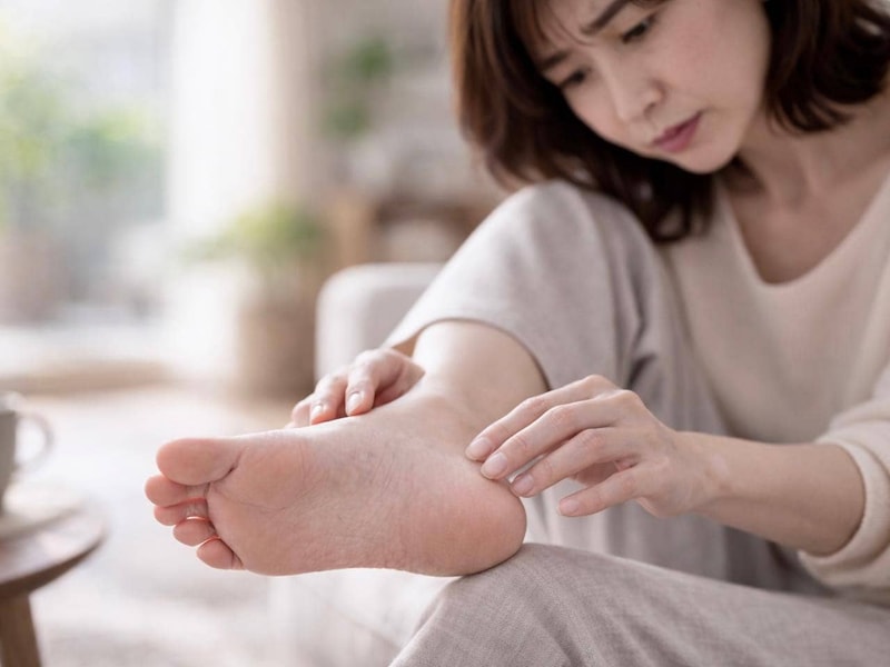 かかとがガサガサになる…。40代以降で角質が厚くなりやすい理由