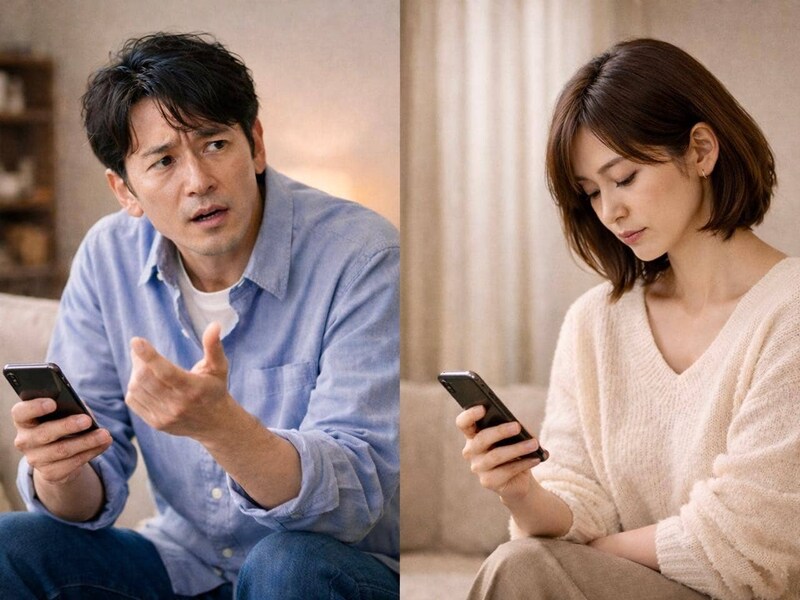 バレた後、こんなに違う。不倫男性と不倫女性の行動比較