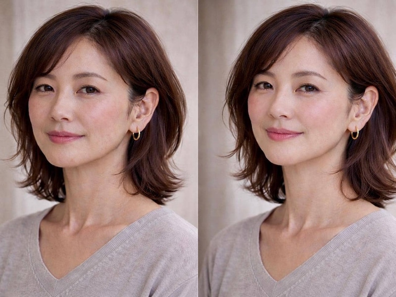 若見えする人はやらない。40代・50代の顔を重くする“下重心メイク”