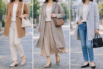 「その組み合わせ素敵」と褒められる。40代・50代の冬→春ブリッジコーデ術