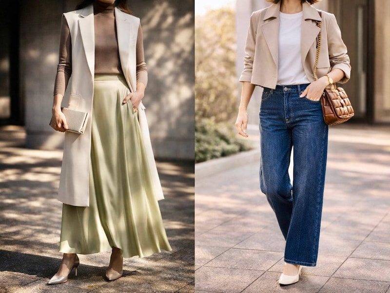 トレンド服を毎シーズン買う人 vs 定番を更新し続ける人、アカ抜けが続くのは？