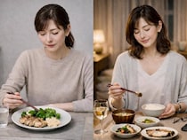 糖質を極端に減らす人 vs 夜だけ控える人、体重が安定するのは？