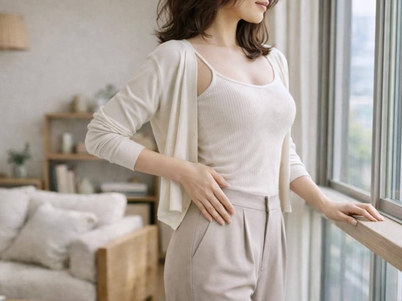 お腹ぽっこりの原因は姿勢かも。１日１分「背中と体幹を整える」簡単ピラティス習慣