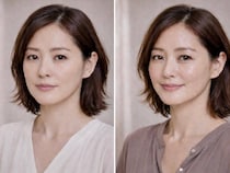 ファンデをしっかりめに塗るvs意識的に薄めに仕上げる、肌印象はどう変わる？