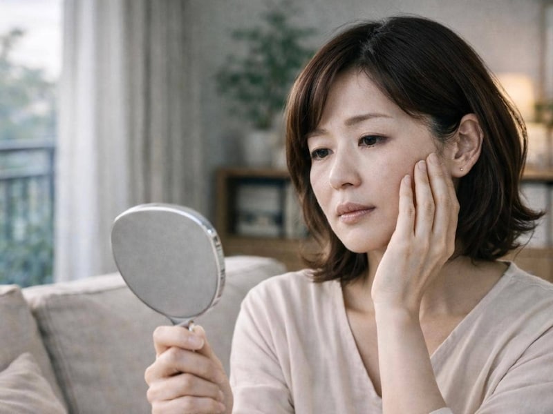 夕方になると顔がくすんだように感じるのはなぜ？40代以降に起こりやすい血流変化