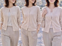 【40代・50代】アカ抜けの鍵は「ボタンの留め方」。カーディガンをおしゃれに着こなすコツ